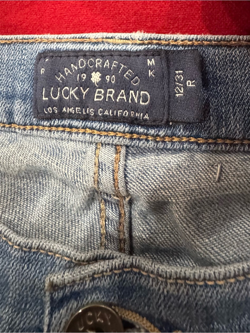Lucky Brand Super Soft Light Wash Blue Jeans